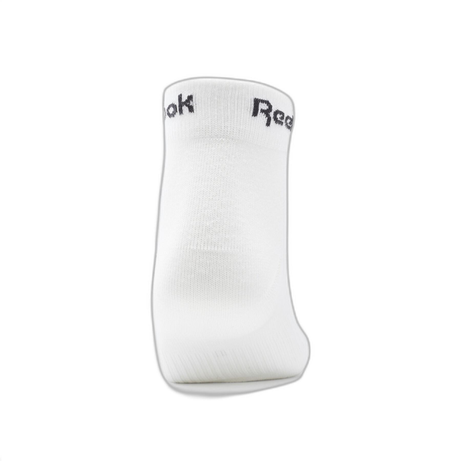 Juego de 3 pares de calcetines Reebok Active Core Ankle